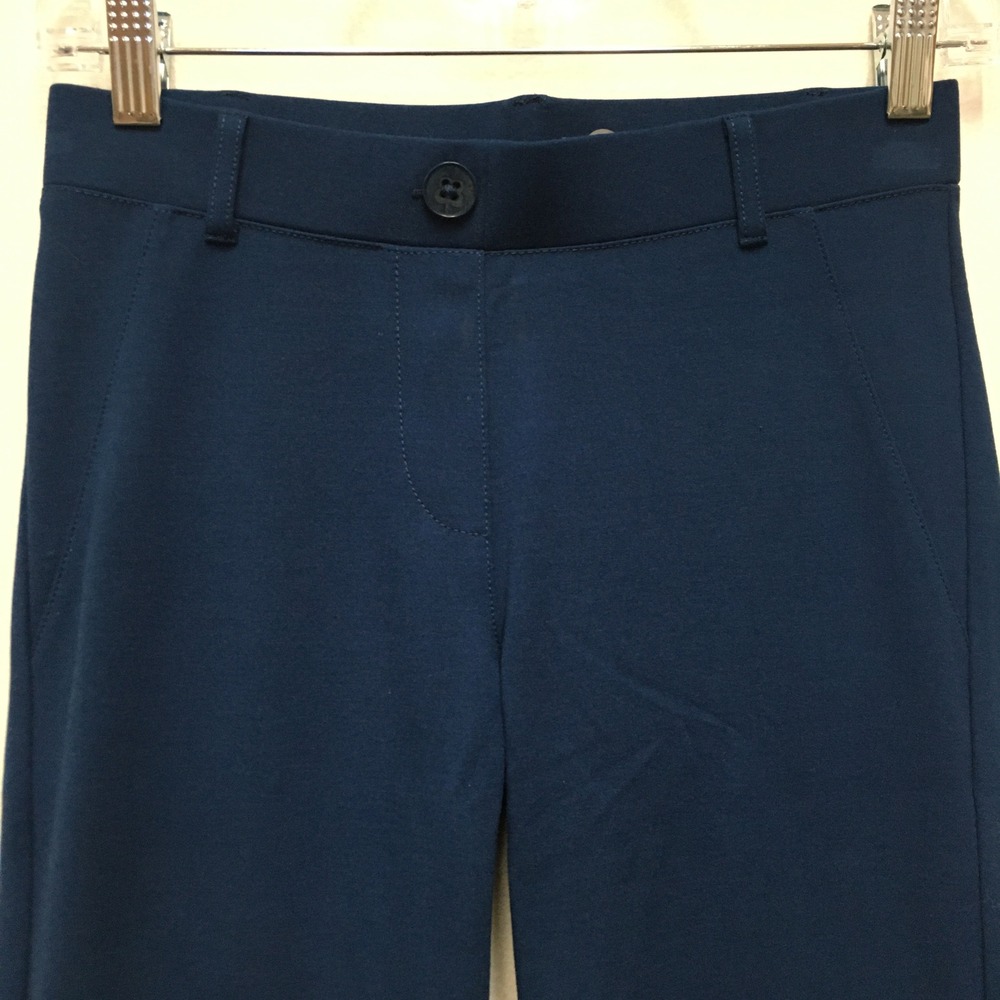 Betabrand Bootcut Stretch Dress Pant Yoga Pants Women's XS Blue Workleisure - Picture 2 of 10